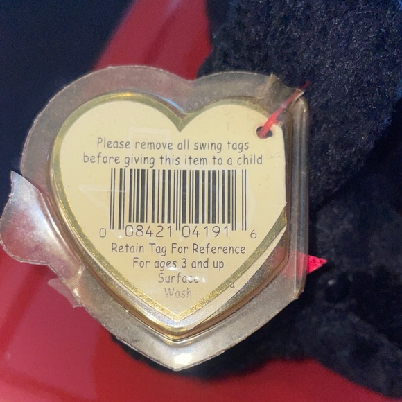 TY Beanie Baby-“GiGi” The Poodle 1997/1998- TAG ERRORS- Mint Condition - Picture 5 of 10